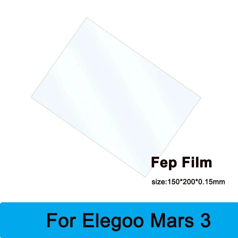 ANYCUBIC  S Elegoo Mars 3 UV  3D  ǰ ׼, LCD SLA 3D  FEP Ʈ, FEP ʸ, 150x200x0.15mm
